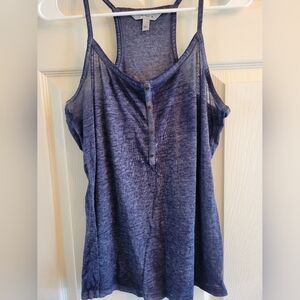 Athleta blue tank top